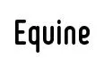Equine original font preview