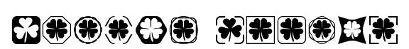 Clover Things original font preview
