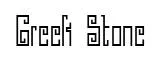 Greek Stone original font preview