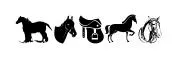Horse original font preview