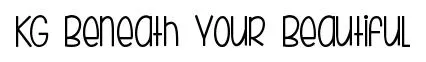 KG Beneath Your Beautiful Kgbeneathyourbeautifulchunk preview