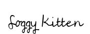 Soggy Kitten original font preview
