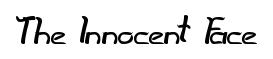 The Innocent Face original font preview