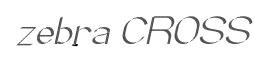 zebra CROSS Italic preview