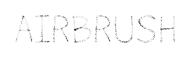 Airbrush original font preview
