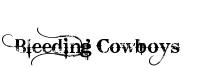 Bleeding Cowboys original font preview