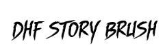 DHF Story Brush Slanted preview