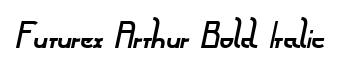 Futurex Arthur Bold Italic