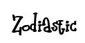 Zodiastic original font preview