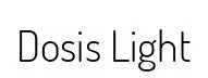 Dosis Light