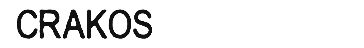 Crakos original font preview