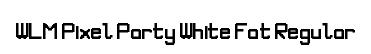 WLM Pixel Party White Fat Regular