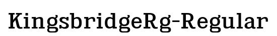 KingsbridgeRg-Regular