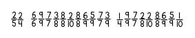 KG Traditional Fractions