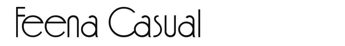 Feena Casual original font preview
