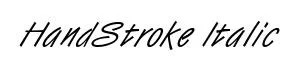 HandStroke Italic