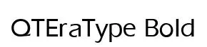 QTEraType Bold