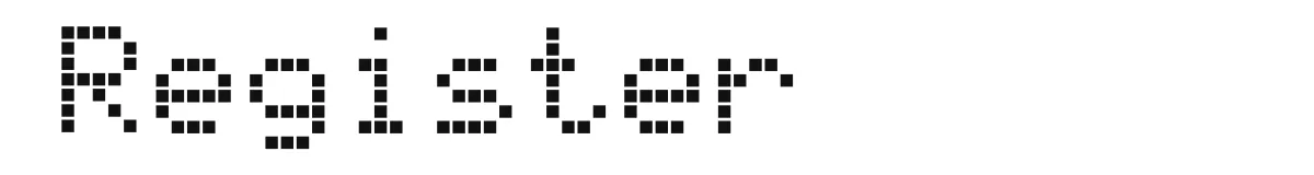 Register original font preview