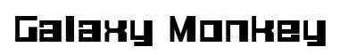 Galaxy Monkey original font preview
