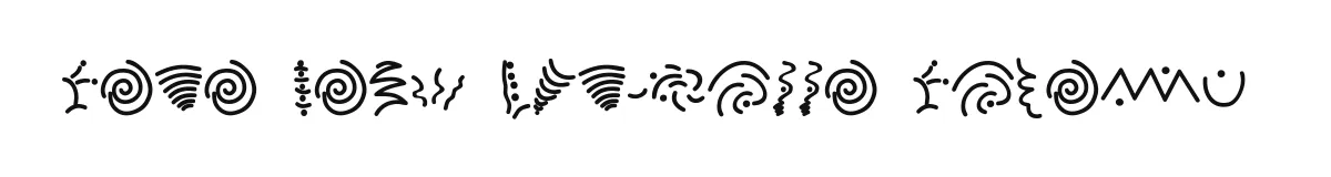 Mini Pics Confetti Medium original font preview