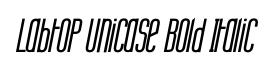 Labtop Unicase Bold Italic