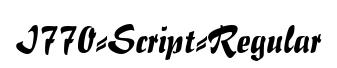 I770-Script-Regular