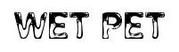Wet Pet original font preview