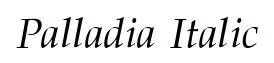 Palladia Italic