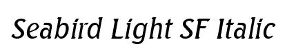 Seabird Light SF Italic