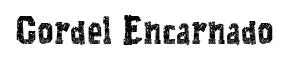 Cordel Encarnado original font preview