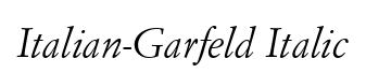 Italian-Garfeld Italic