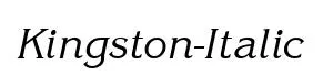 Kingston-Italic