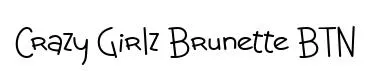 Crazy Girlz Brunette BTN