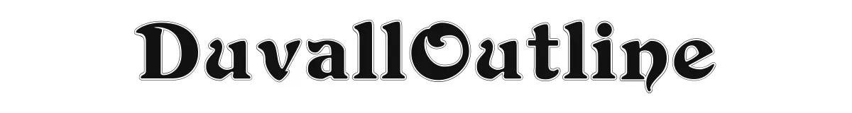 DuvallOutline original font preview