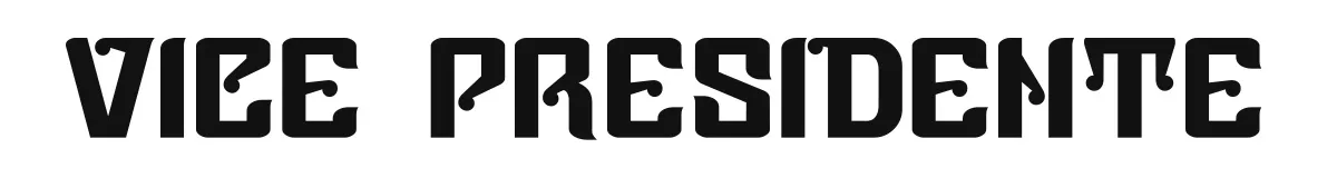 Vice Presidente font preview