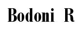 Bodoni  R