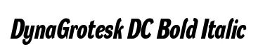 DynaGrotesk DC Bold Italic