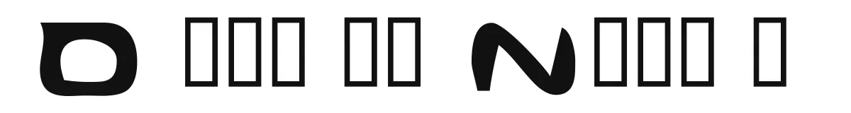 Daggmask Normal original font preview