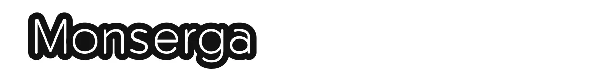 Monserga font preview