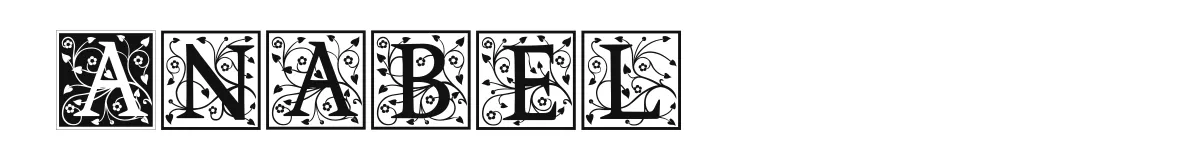 Anabel font preview