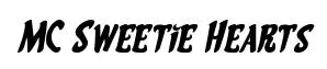 MC Sweetie Hearts original font preview