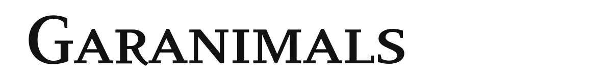 Garanimals font preview