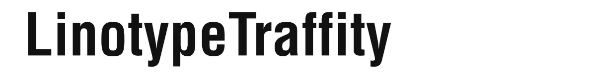 LinotypeTraffity original font preview