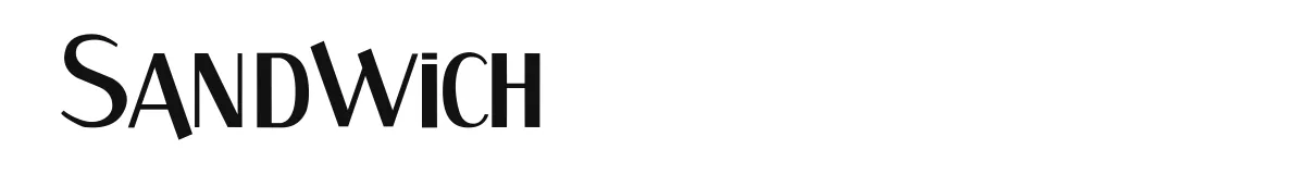 Sandwich original font preview