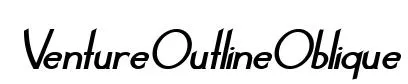 VentureOutlineOblique