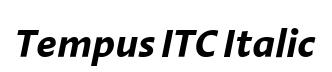 Tempus ITC Italic