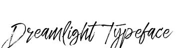 Dreamlight Typeface