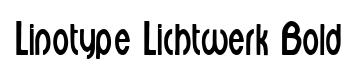 Linotype Lichtwerk Bold