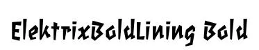 ElektrixBoldLining Bold