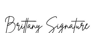 Brittany Signature